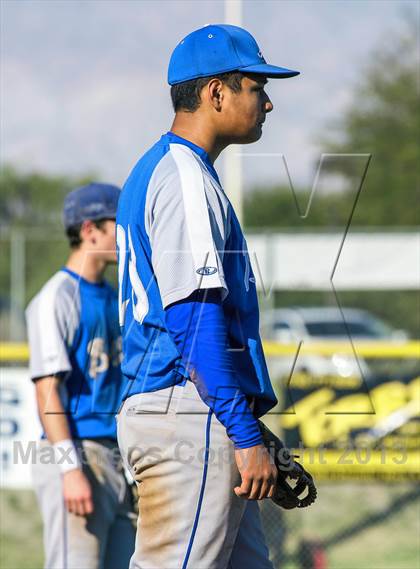 Thumbnail 2 in Huntington Beach vs. Alta Loma (Palm Desert Preseason Classic) photogallery.