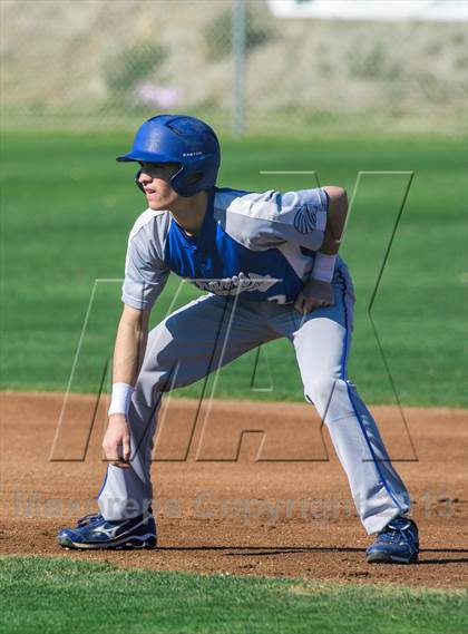 Thumbnail 3 in Huntington Beach vs. Alta Loma (Palm Desert Preseason Classic) photogallery.