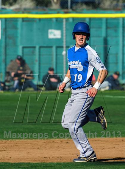 Thumbnail 2 in Huntington Beach vs. Alta Loma (Palm Desert Preseason Classic) photogallery.