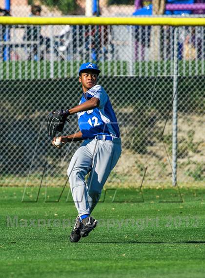 Thumbnail 2 in Huntington Beach vs. Alta Loma (Palm Desert Preseason Classic) photogallery.