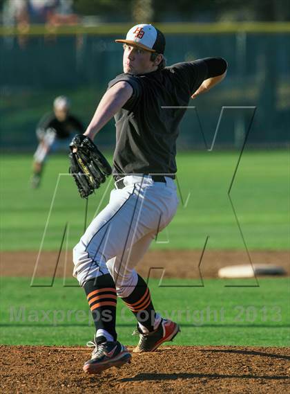 Thumbnail 3 in Huntington Beach vs. Alta Loma (Palm Desert Preseason Classic) photogallery.