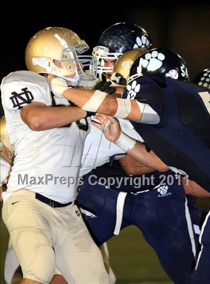 Thumbnail 3 in Loyola vs. Notre Dame photogallery.