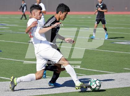 Thumbnail 2 in KIPP University Prep vs Harlandale (SAISD Tournament) photogallery.