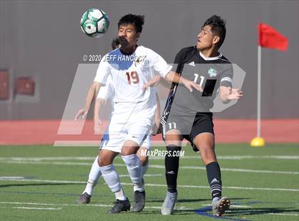 Thumbnail 2 in KIPP University Prep vs Harlandale (SAISD Tournament) photogallery.