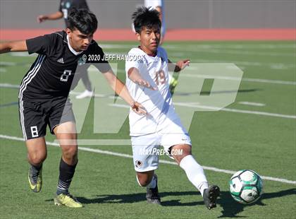 Thumbnail 2 in KIPP University Prep vs Harlandale (SAISD Tournament) photogallery.