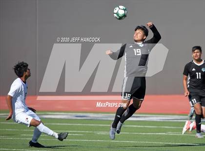 Thumbnail 2 in KIPP University Prep vs Harlandale (SAISD Tournament) photogallery.
