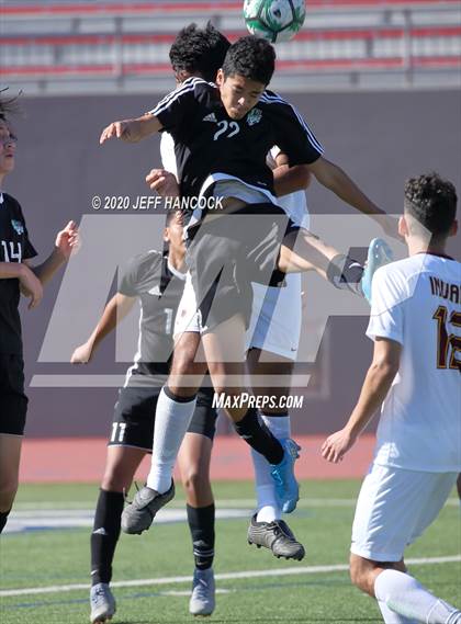 Thumbnail 2 in KIPP University Prep vs Harlandale (SAISD Tournament) photogallery.