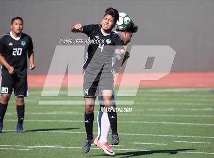 Thumbnail 2 in KIPP University Prep vs Harlandale (SAISD Tournament) photogallery.