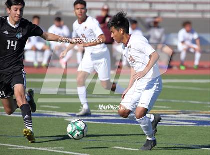 Thumbnail 1 in KIPP University Prep vs Harlandale (SAISD Tournament) photogallery.
