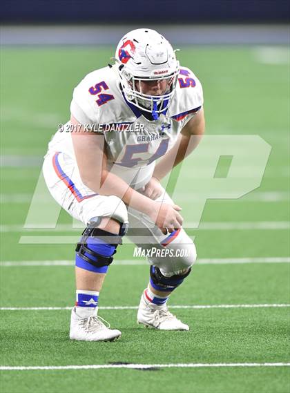 Thumbnail 1 in Graham vs. Pleasant Grove (UIL 4A Divison 2 Semifinal) photogallery.