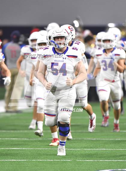 Thumbnail 2 in Graham vs. Pleasant Grove (UIL 4A Divison 2 Semifinal) photogallery.