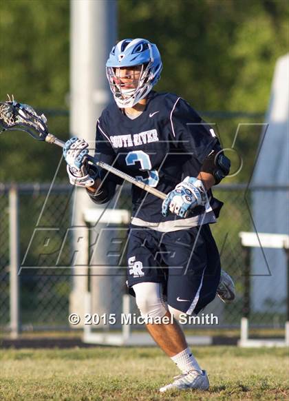Thumbnail 3 in South River vs Huntingtown (MPSSAA 4A/3A Regional Playoff)  photogallery.