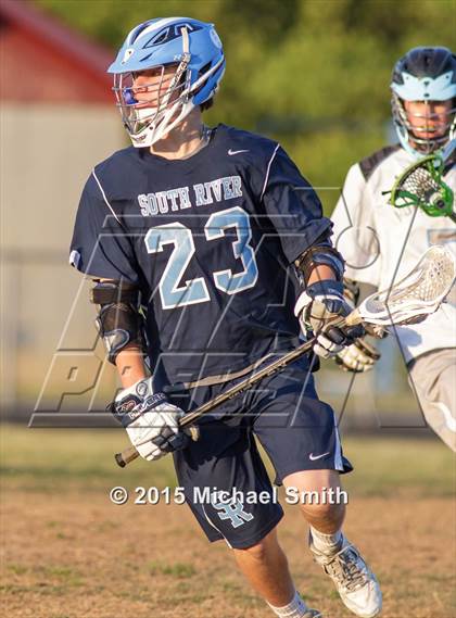 Thumbnail 2 in South River vs Huntingtown (MPSSAA 4A/3A Regional Playoff)  photogallery.