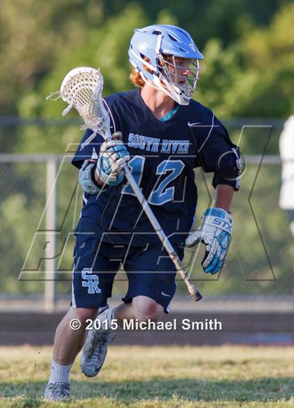 Thumbnail 1 in South River vs Huntingtown (MPSSAA 4A/3A Regional Playoff)  photogallery.