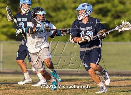 Thumbnail 3 in South River vs Huntingtown (MPSSAA 4A/3A Regional Playoff)  photogallery.