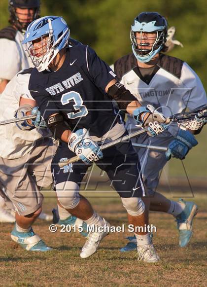 Thumbnail 2 in South River vs Huntingtown (MPSSAA 4A/3A Regional Playoff)  photogallery.