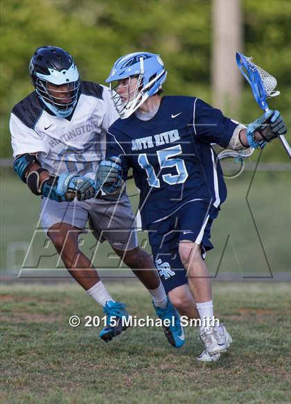 Thumbnail 2 in South River vs Huntingtown (MPSSAA 4A/3A Regional Playoff)  photogallery.