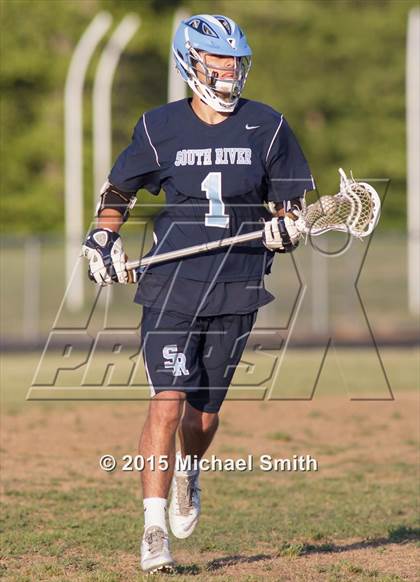 Thumbnail 3 in South River vs Huntingtown (MPSSAA 4A/3A Regional Playoff)  photogallery.