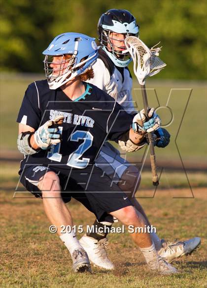 Thumbnail 1 in South River vs Huntingtown (MPSSAA 4A/3A Regional Playoff)  photogallery.