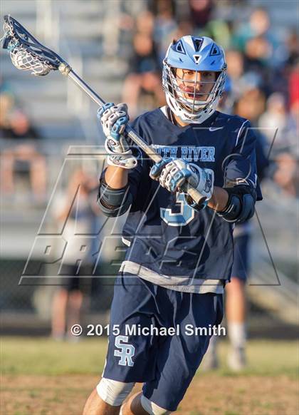 Thumbnail 2 in South River vs Huntingtown (MPSSAA 4A/3A Regional Playoff)  photogallery.