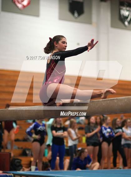 Thumbnail 3 in Loveland Gymnastics Invitational photogallery.