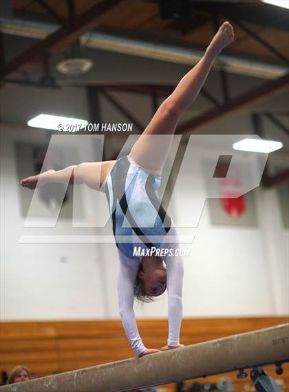 Thumbnail 3 in Loveland Gymnastics Invitational photogallery.