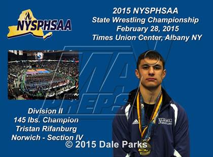 Thumbnail 3 in NYSPHSAA Wrestling Championships (Division 2 Awards, Podiums) photogallery.