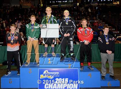 Thumbnail 2 in NYSPHSAA Wrestling Championships (Division 2 Awards, Podiums) photogallery.