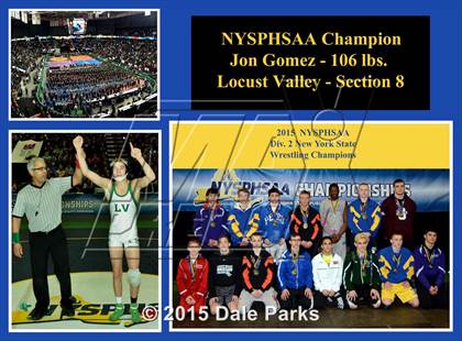 Thumbnail 3 in NYSPHSAA Wrestling Championships (Division 2 Awards, Podiums) photogallery.