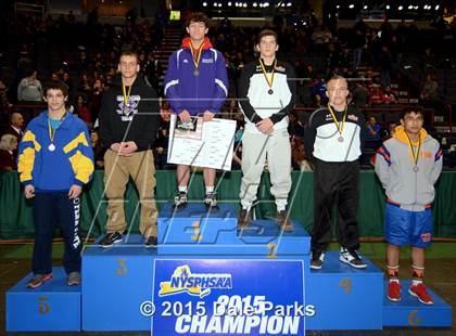 Thumbnail 3 in NYSPHSAA Wrestling Championships (Division 2 Awards, Podiums) photogallery.