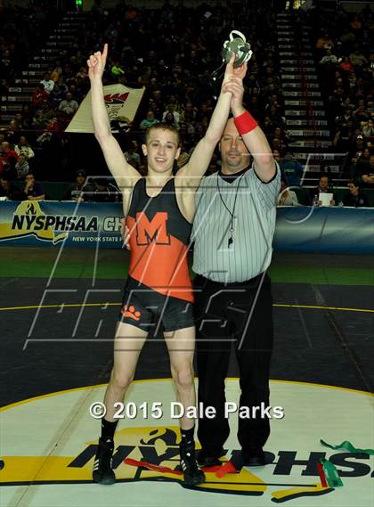 Thumbnail 2 in NYSPHSAA Wrestling Championships (Division 2 Awards, Podiums) photogallery.
