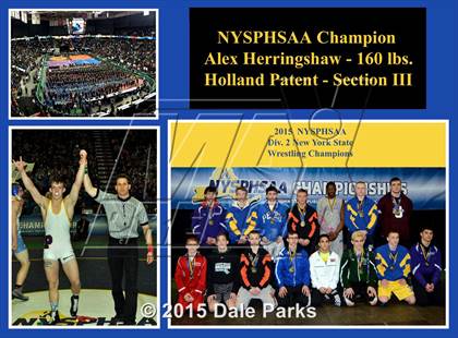 Thumbnail 2 in NYSPHSAA Wrestling Championships (Division 2 Awards, Podiums) photogallery.