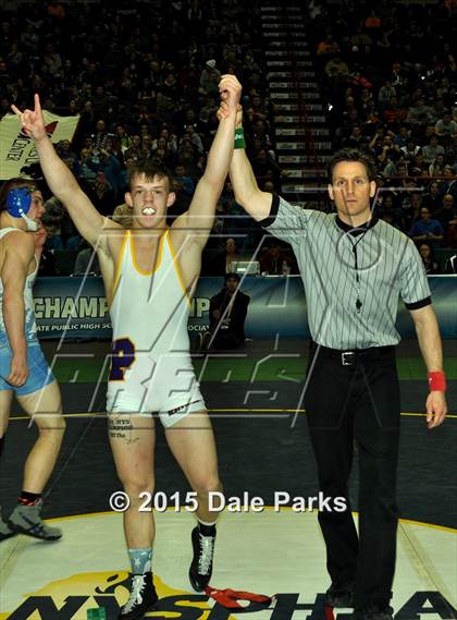 Thumbnail 1 in NYSPHSAA Wrestling Championships (Division 2 Awards, Podiums) photogallery.