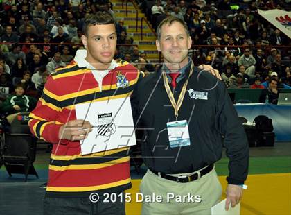 Thumbnail 3 in NYSPHSAA Wrestling Championships (Division 2 Awards, Podiums) photogallery.