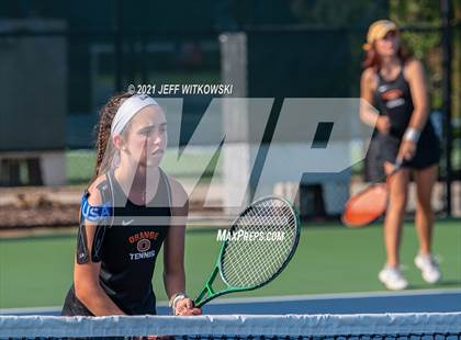 Thumbnail 1 in NCHSAA 3A Mid-East Regionals - Doubles photogallery.