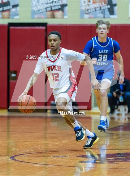 Thumbnail 3 in Pike vs Lake Central (Paul Loggan Memorial Invitational) photogallery.