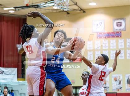 Thumbnail 2 in Pike vs Lake Central (Paul Loggan Memorial Invitational) photogallery.