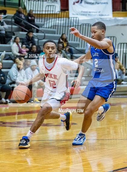 Thumbnail 3 in Pike vs Lake Central (Paul Loggan Memorial Invitational) photogallery.