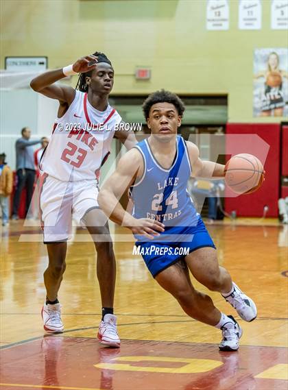 Thumbnail 1 in Pike vs Lake Central (Paul Loggan Memorial Invitational) photogallery.