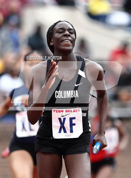 Thumbnail 2 in Penn Relays (Girls 4 x 400) photogallery.