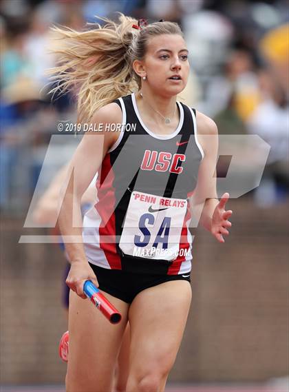 Thumbnail 1 in Penn Relays (Girls 4 x 400) photogallery.