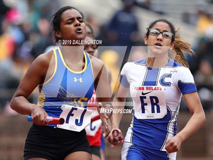 Thumbnail 1 in Penn Relays (Girls 4 x 400) photogallery.