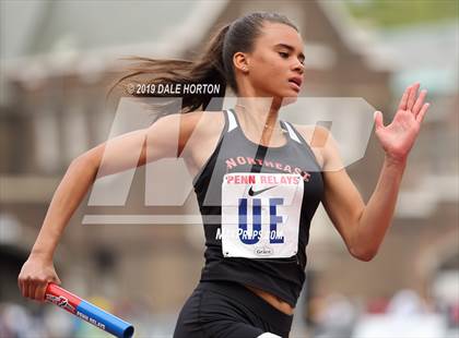 Thumbnail 1 in Penn Relays (Girls 4 x 400) photogallery.