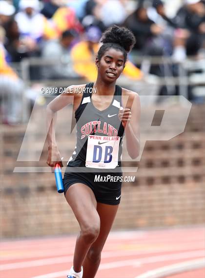 Thumbnail 3 in Penn Relays (Girls 4 x 400) photogallery.
