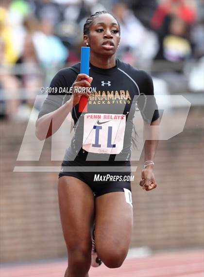 Thumbnail 3 in Penn Relays (Girls 4 x 400) photogallery.