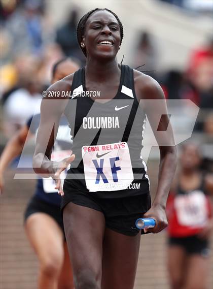 Thumbnail 1 in Penn Relays (Girls 4 x 400) photogallery.