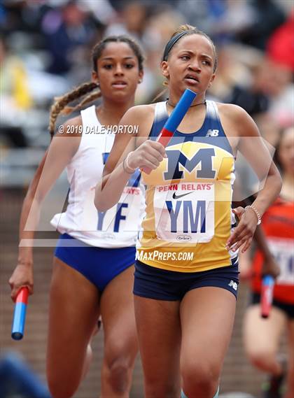 Thumbnail 1 in Penn Relays (Girls 4 x 400) photogallery.
