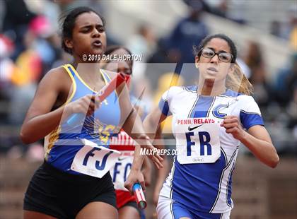 Thumbnail 3 in Penn Relays (Girls 4 x 400) photogallery.