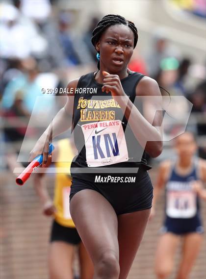 Thumbnail 1 in Penn Relays (Girls 4 x 400) photogallery.