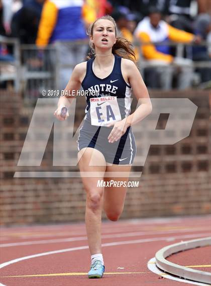 Thumbnail 2 in Penn Relays (Girls 4 x 400) photogallery.